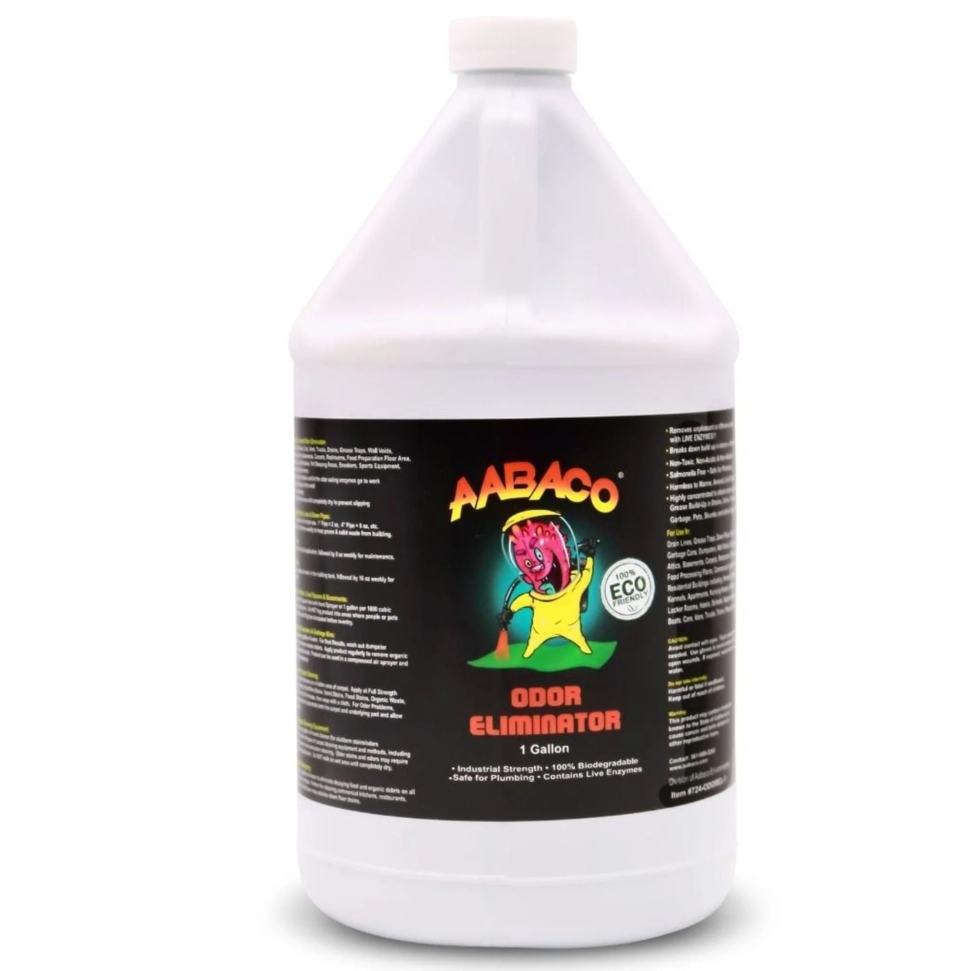 AABACO Odor Eliminator – Industrial Strength Enzyme Spray, 1-gallon